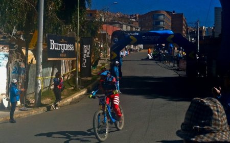3.6 KM DE ADRENALINA EN EL "LA PAZ CHALLENGE DOWNHILL 4000"