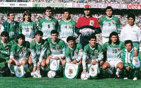 BOLIVIA CUMPLE 32 AÑOS DE SU HISTÓRICA CLASIFICACIÓN AL MUNDIAL