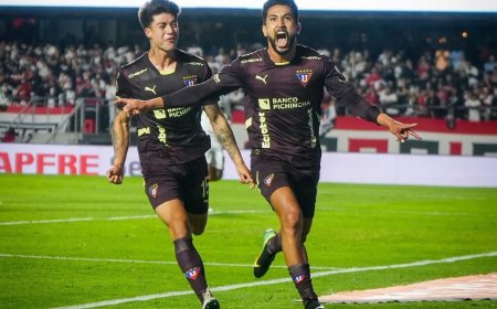 GABRIEL VILLAMIL Y LIGA DE QUITO HACEN HISTORIA EN LIBERTADORES