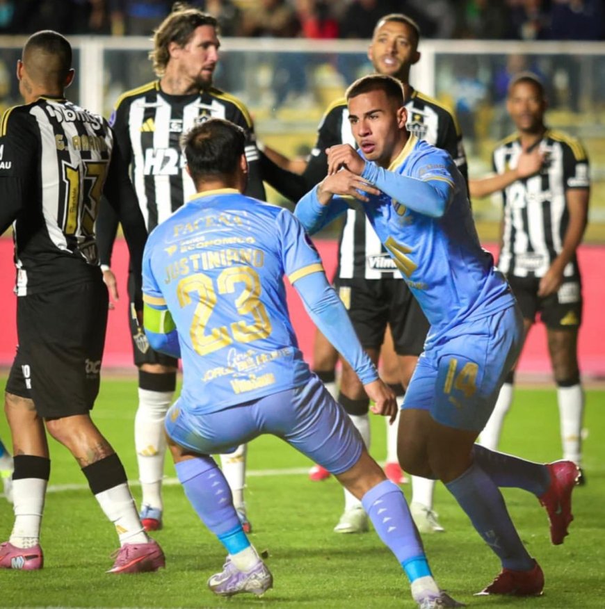 BOLIVAR Y ATLÉTICO MINEIRO EMPATARON EN UN PARTIDO VIBRANTE DE SUDAMERICANA