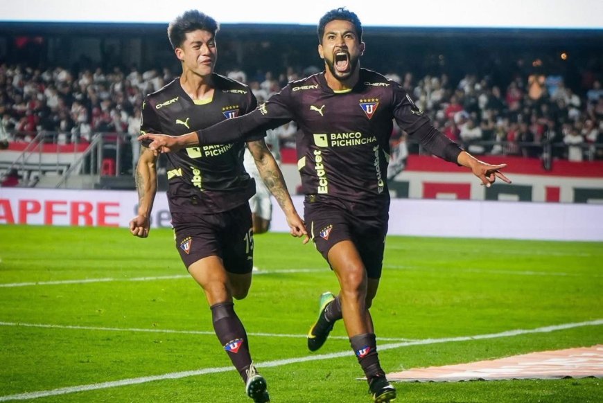 GABRIEL VILLAMIL Y LIGA DE QUITO HACEN HISTORIA EN LIBERTADORES