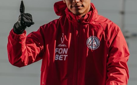 YOMAR ROCHA DEBUTA CON EL FC AKRON EN LA COPA DE RUSIA