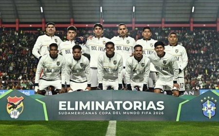 BOLIVIA ANUNCIA CONVOCADOS PARA AMISTOSOS ANTE JORDANIA Y RUSIA