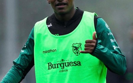 BOLIVIA TUVO SU PRIMER ENTRENAMIENTO ANTES DEL DUELO ANTE JORDANIA