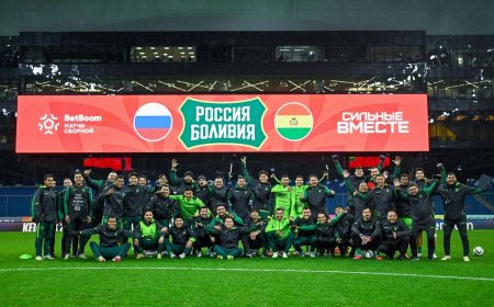 BOLIVIA TERMINÓ SU PREPARACIÓN PARA ENFRENTAR A RUSIA EN MOSCÚ