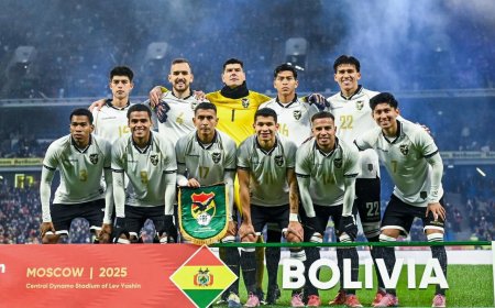 BOLIVIA TIENE A SUS CONVOCADOS PARA LOS AMISTOSOS ANTE COREA DEL SUR Y JAPÓN