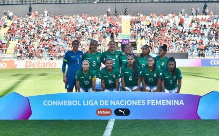 BOLIVIA CAYÓ ANTE CHILE EN LA LIGA DE NACIONES FEMENINA