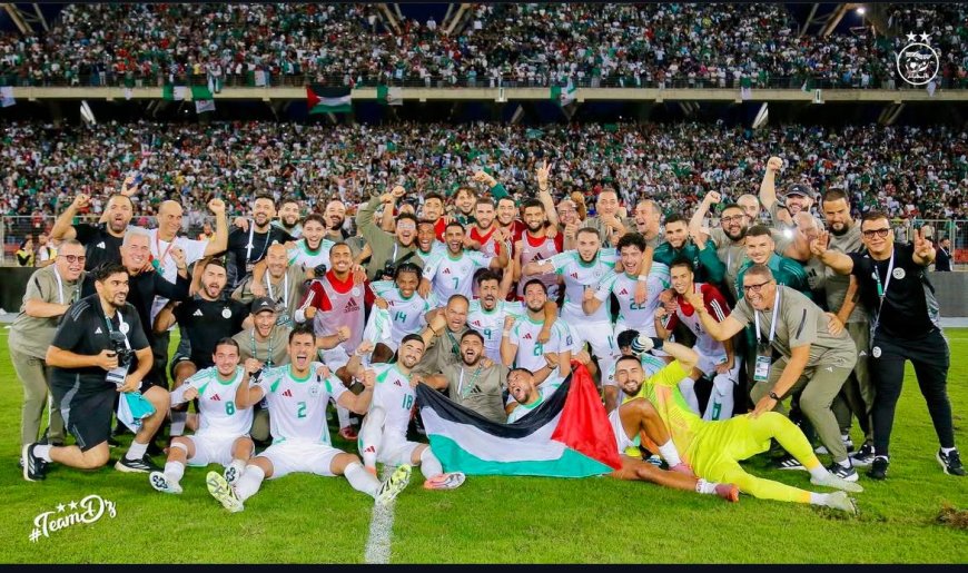 ARGELIA ES LA VIGÉSIMA SELECCIÓN EN ASEGURAR SU PASE A LA COPA DEL MUNDO 2026