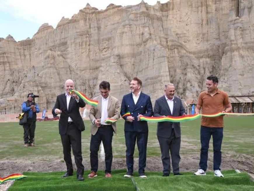 AVANCES DE "LA CASA DE LA VERDE" MARCAN UN HITO EN EL FÚTBOL BOLIVIANO