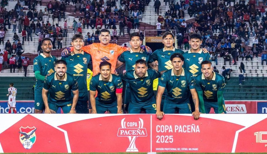 BOLIVAR RECIBE A REAL TOMAYAPO POR LA FECHA 12 DE LA COPA DE LA DIVISIÓN PROFESIONAL