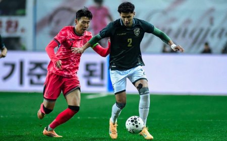 BOLIVIA CAYÓ ANTE COREA DEL SUR EN AMISTOSO INTERNACIONAL