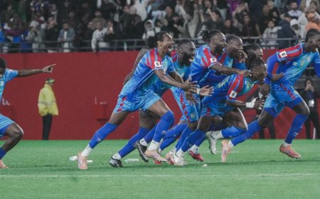 RD CONGO AVANZÓ AL REPECHAJE TRAS VENCER A NIGERIA