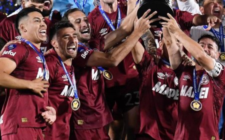 LANÚS SE CONSAGRÓ CAMPEÓN DE LA COPA SUDAMERICANA