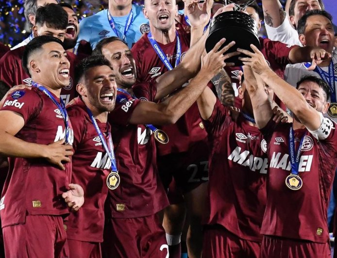LANÚS SE CONSAGRÓ CAMPEÓN DE LA COPA SUDAMERICANA