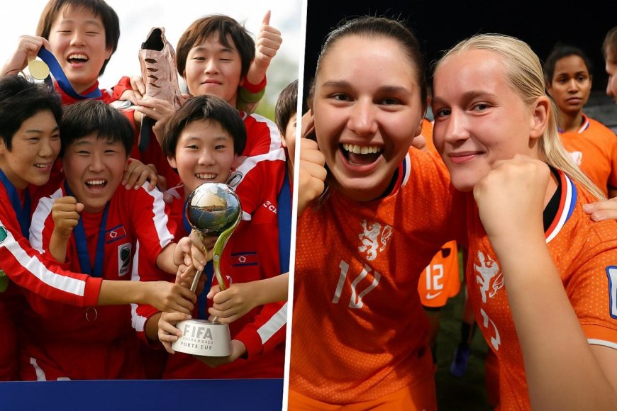 COREA DEL NORTE Y PAISES BAJOS SON LAS SELECCIONES FINALISTAS DEL MUNDIAL FEMENINO SUB-17