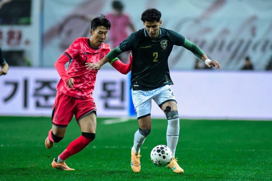 BOLIVIA CAYÓ ANTE COREA DEL SUR EN AMISTOSO INTERNACIONAL