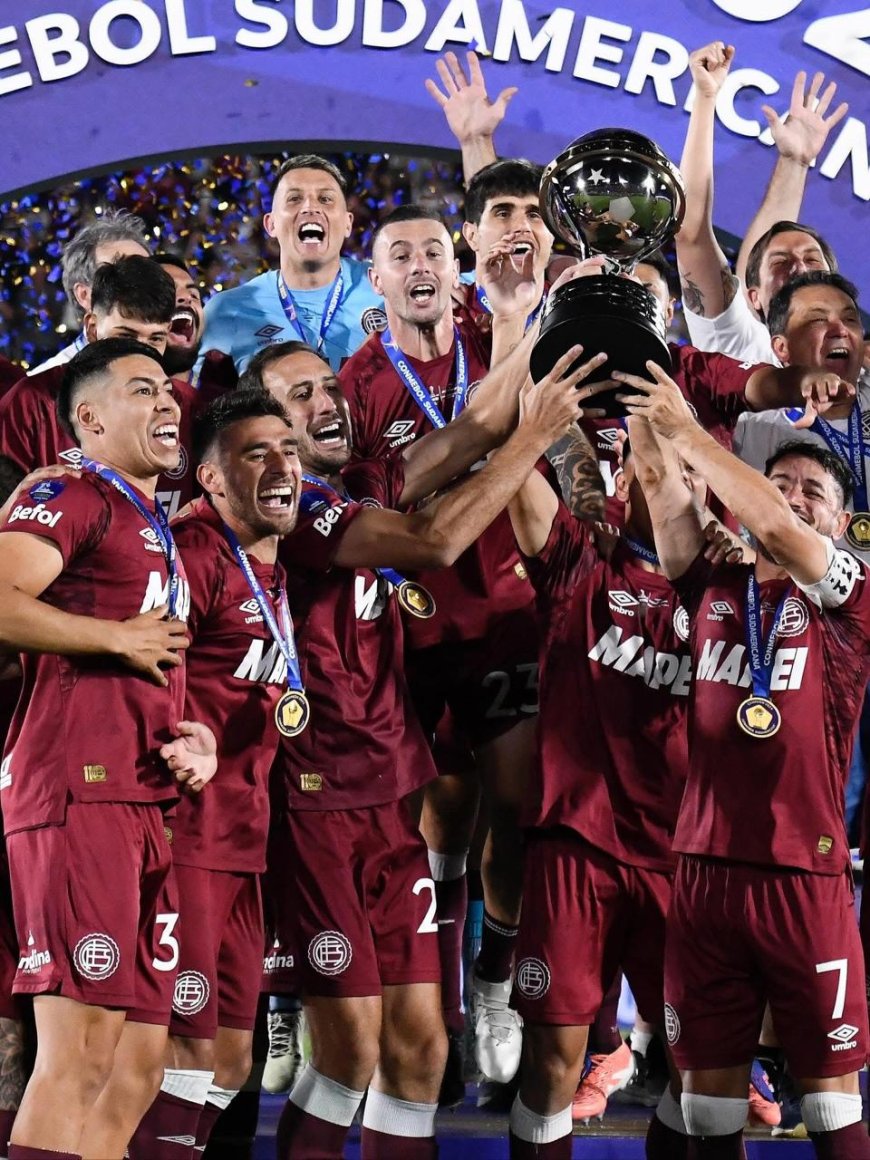 LANÚS SE CONSAGRÓ CAMPEÓN DE LA COPA SUDAMERICANA