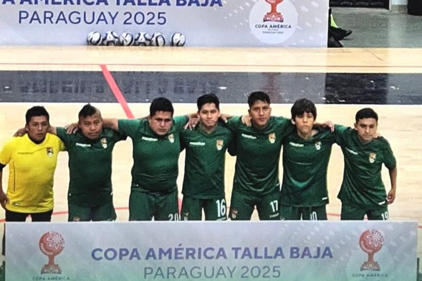 BOLIVIA DE TALLA BAJA CLASIFICÓ AL MUNDIAL 2026