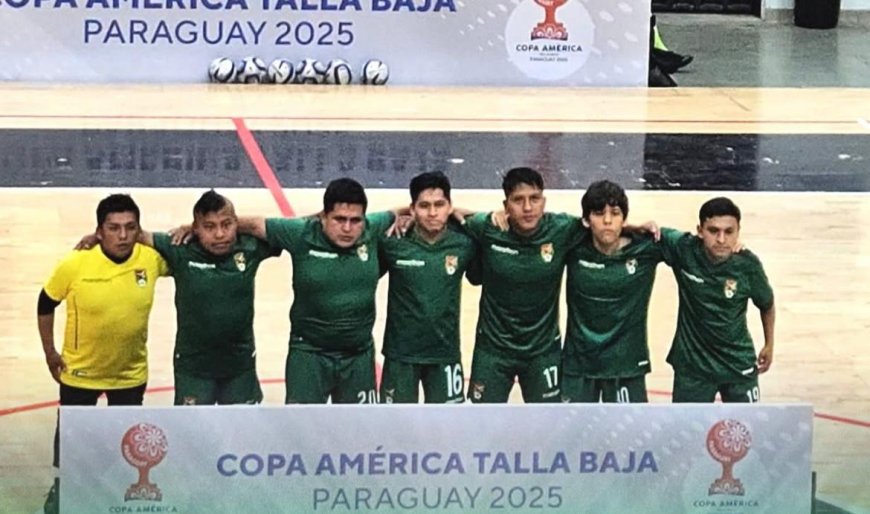 BOLIVIA DE TALLA BAJA CLASIFICÓ AL MUNDIAL 2026