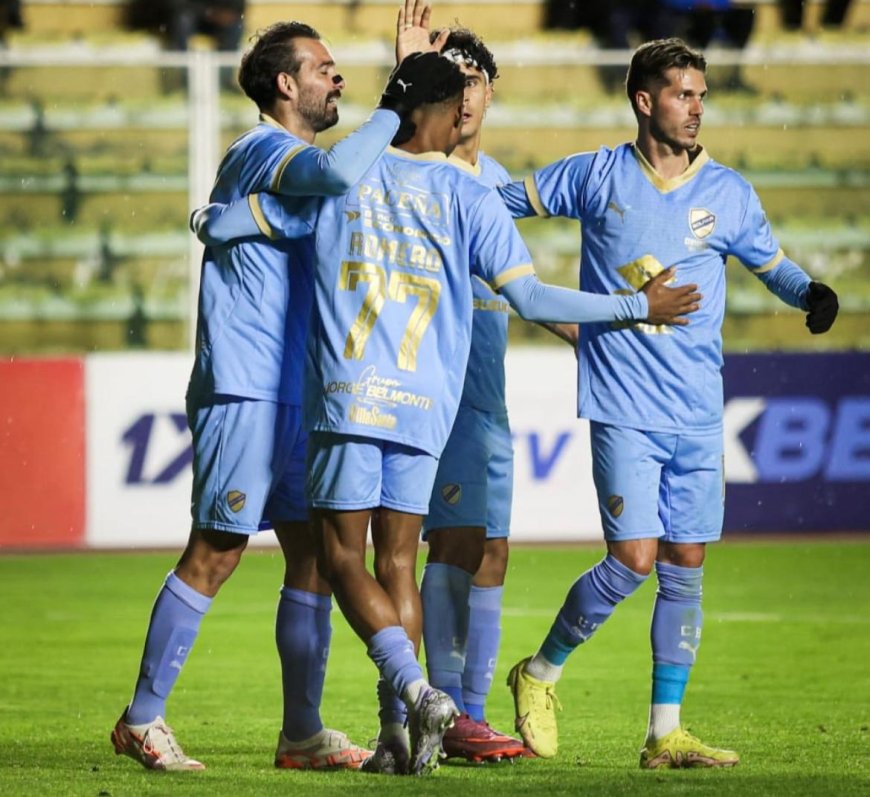 BOLÍVAR GOLEÓ A SAN ANTONIO Y ASEGURÓ SU CLASIFICACIÓN A LA FASE DE GRUPOS DE LA LIBERTADORES