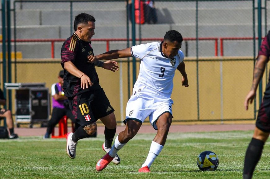 BOLIVIA CAYÓ ANTE PERÚ EN CHINCHA Y PAGÓ CARO SUS ERRORES EN EL FINAL