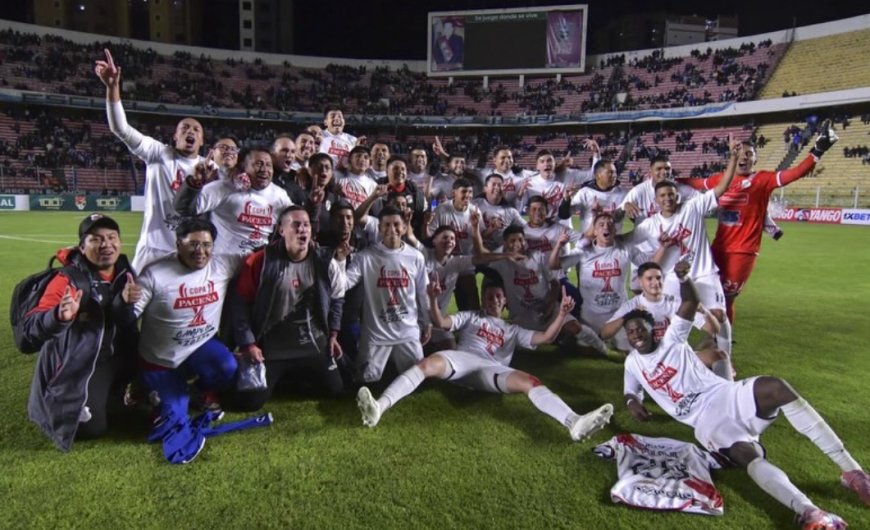 NACIONAL POTOSÍ HIZO HISTORIA Y SE CONSAGRÓ CAMPEÓN DE LA COPA BOLIVIA