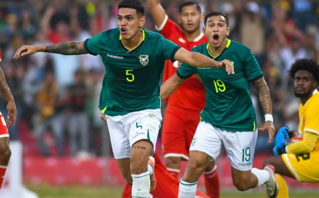 BOLIVIA Y PANAMÁ EMPATAN EN TARIJA CON EDDIE ROBERTS COMO FIGURA DETERMINANTE