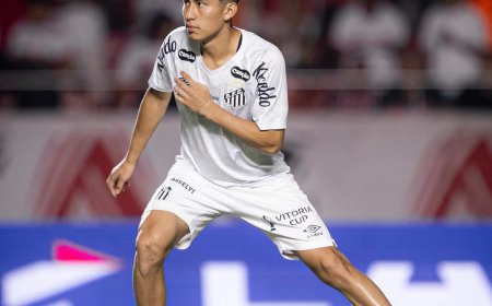 MIGUEL TERCEROS DESTACÓ Y SUMÓ MINUTOS EN EL EMPATE DE SANTOS ANTE SÃO PAULO