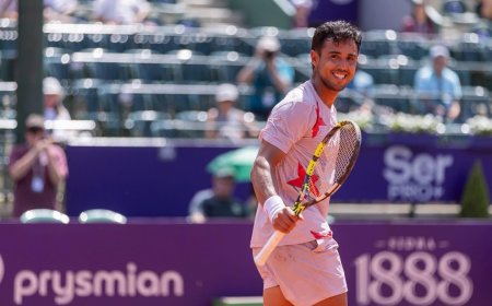 HUGO DELLIEN AVANZA POR PRIMERA VEZ A LA SEGUNDA RONDA DEL ARGENTINA OPEN