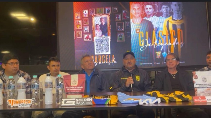 EXFUTBOLISTAS DE THE STRONGEST Y BOLÍVAR JUGARÁN CLÁSICO SOLIDARIO POR LA ESPOSA DE DANIEL VACA