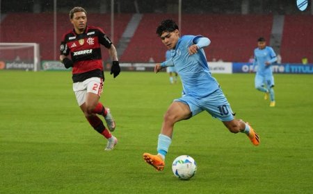 FLAMENGO FUE SUPERIOR Y GOLEÓ A BOLÍVAR EN LA COPA LIBERTADORES SUB-20