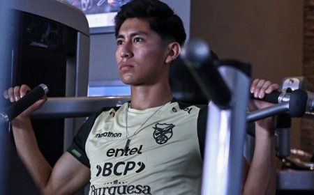 MIGUEL TERCEROS TUVO SU PRIMER ENTRENAMIENTO CON LA SELECCIÓN BOLIVIANA