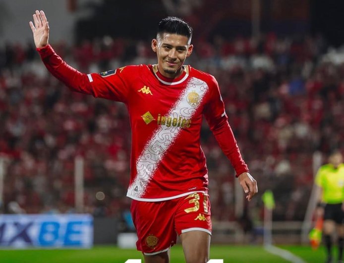 RAMIRO VACA VOLVIÓ A DESTACAR CON EL WYDAD 