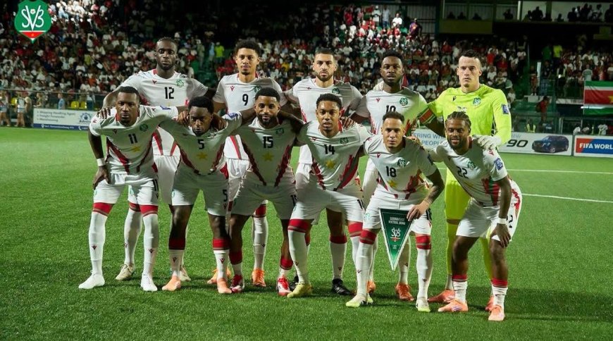 SURINAM PRESENTÓ SU CONVOCATORIA PARA ENFRENTAR A BOLIVIA EN UN DUELO CLAVE DEL REPECHAJE MUNDIALISTA