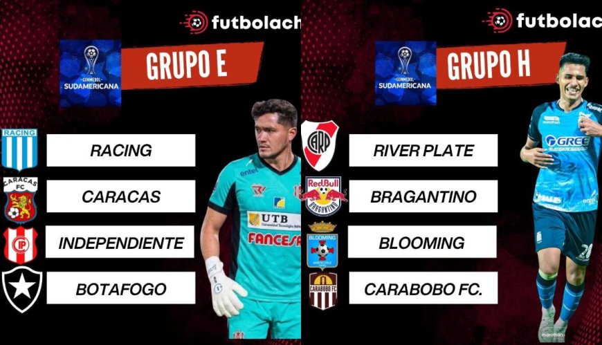 SE DEFINIERON LOS GRUPOS DE LOS BOLIVIANOS EN LA SUDAMERICANA