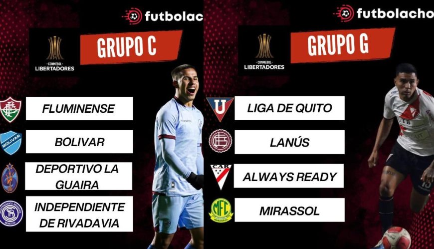 BOLÍVAR Y ALWAYS READY CONOCIERON A SUS RIVALES EN LA COPA LIBERTADORES