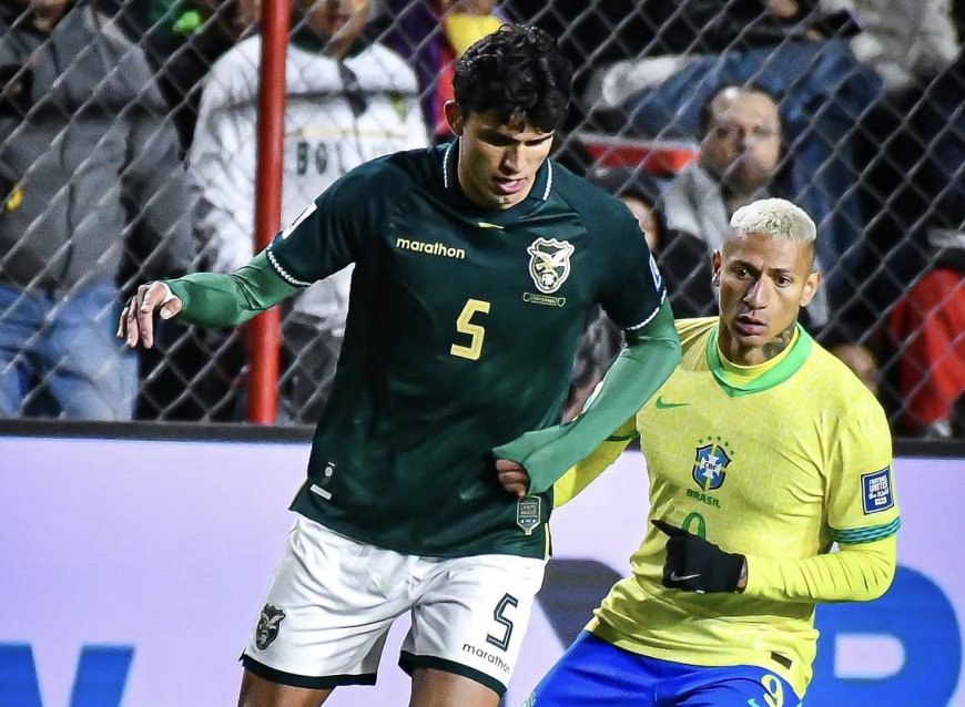 BOLIVIA INCORPORÓ A EFRAÍN MORALES EN LA PREPARACIÓN PARA EL PARTIDO CON SURINAM