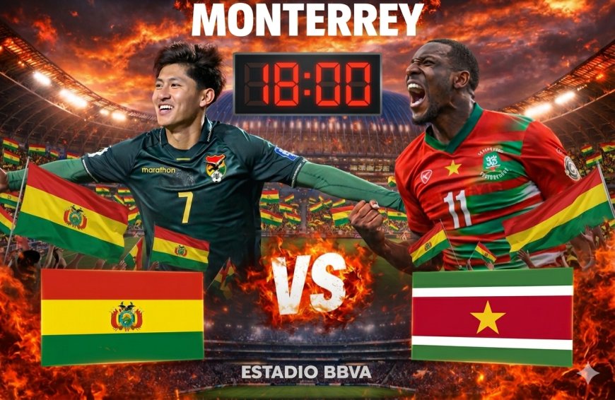 BOLIVIA SE JUEGA TODO ANTE SURINAM POR EL SUEÑO MUNDIALISTA