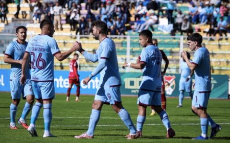 BOLÍVAR GOLEÓ EN SU DEBUT Y ARRANCA CON AUTORIDAD EN LA LIGA