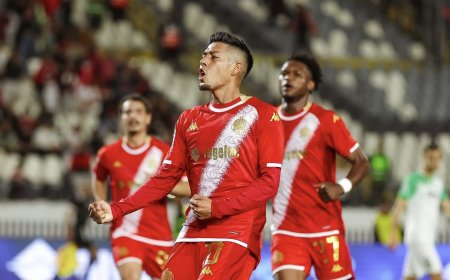 RAMIRO VACA MARCÓ Y FUE FIGURA EN EL WYDAD AC