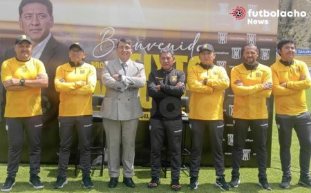 SIXTO VIZUETE FUE PRESENTADO EN THE STRONGEST Y APUNTA AL TÍTULO