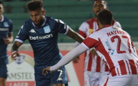 RACING GOLPEÓ AL FINAL Y VENCIÓ A INDEPENDIENTE PETROLERO