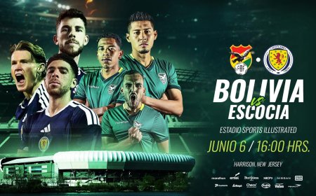 BOLIVIA ENFRENTARÁ A ESCOCIA EN AMISTOSO INTERNACIONAL
