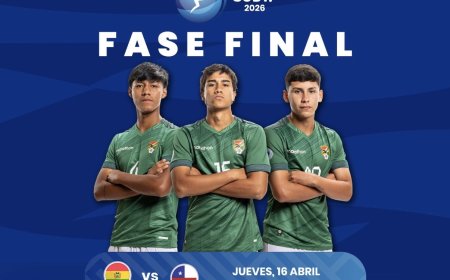 BOLIVIA SUB-17 JUGARÁ EL JUEVES ANTE CHILE TRAS LA REPROGRAMACIÓN