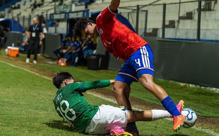 BOLIVIA CAYÓ ANTE CHILE Y TIENE UNA OPORTUNIDAD MÁS PARA CLASIFICAR AL MUNDIAL SUB-17