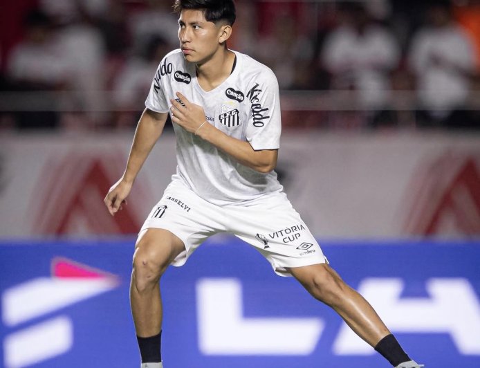 MIGUEL TERCEROS ES BAJA PARA SANTOS EN LA SUDAMERICANA POR LESIÓN MUSCULAR