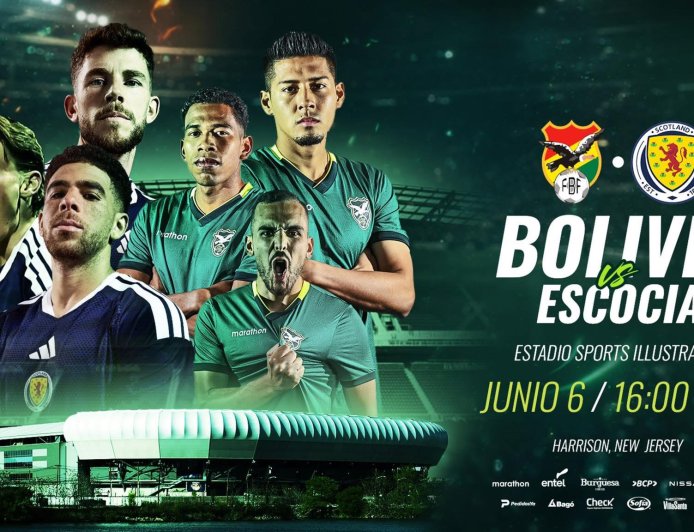 BOLIVIA ENFRENTARÁ A ESCOCIA EN AMISTOSO INTERNACIONAL