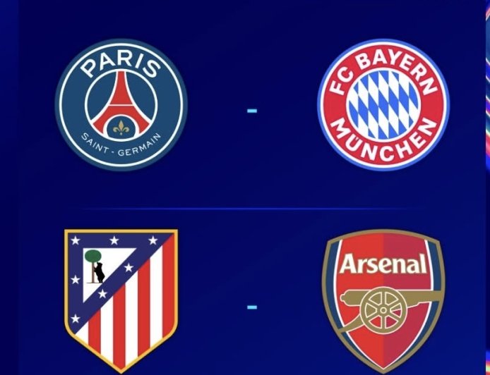 SEMIFINALES DE LA CHAMPIONS LEAGUE DEFINIDAS TRAS UNA SERIE DE PARTIDOS DE ALTO NIVEL