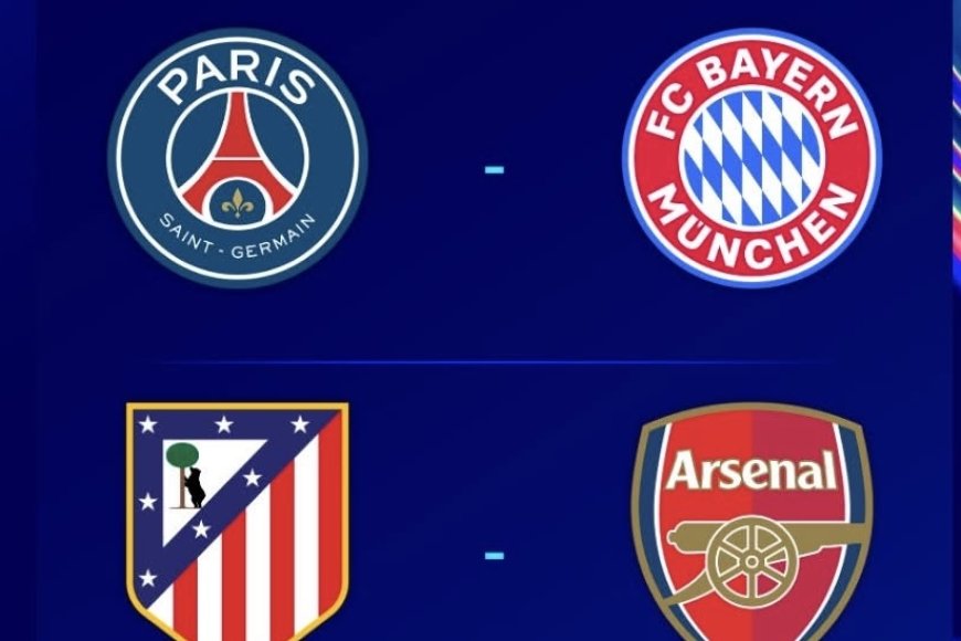 SEMIFINALES DE LA CHAMPIONS LEAGUE DEFINIDAS TRAS UNA SERIE DE PARTIDOS DE ALTO NIVEL