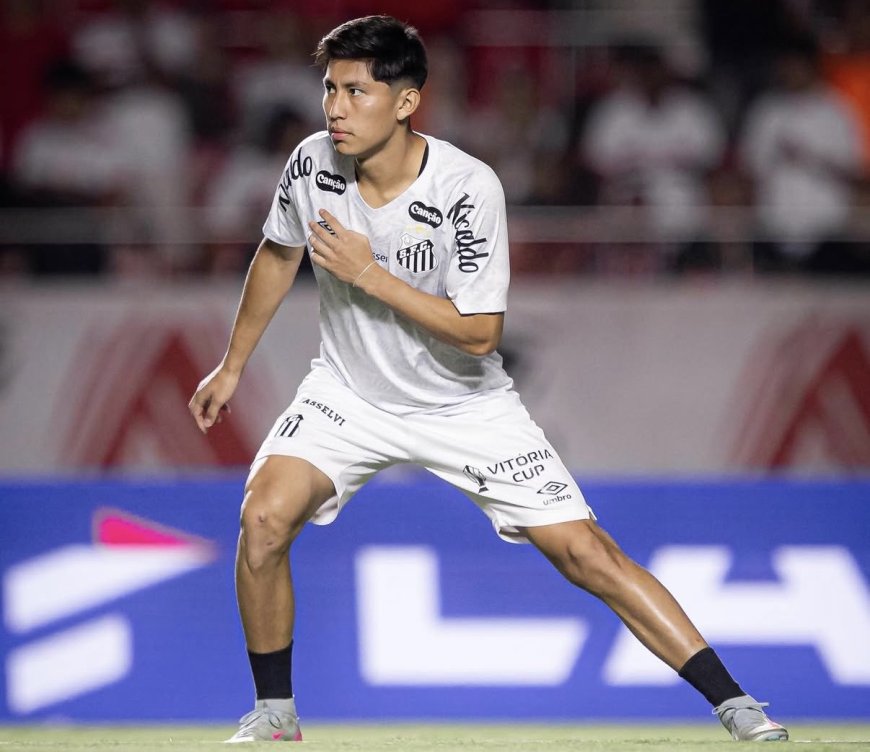 MIGUEL TERCEROS ES BAJA PARA SANTOS EN LA SUDAMERICANA POR LESIÓN MUSCULAR